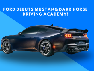 Ford debuts Mustang Dark Horse driving academy!