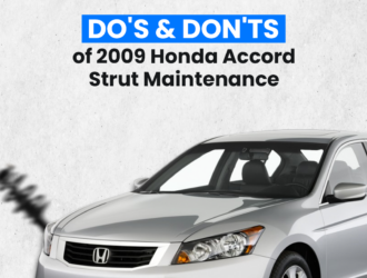 2009 Honda Accord Strut Maintenance